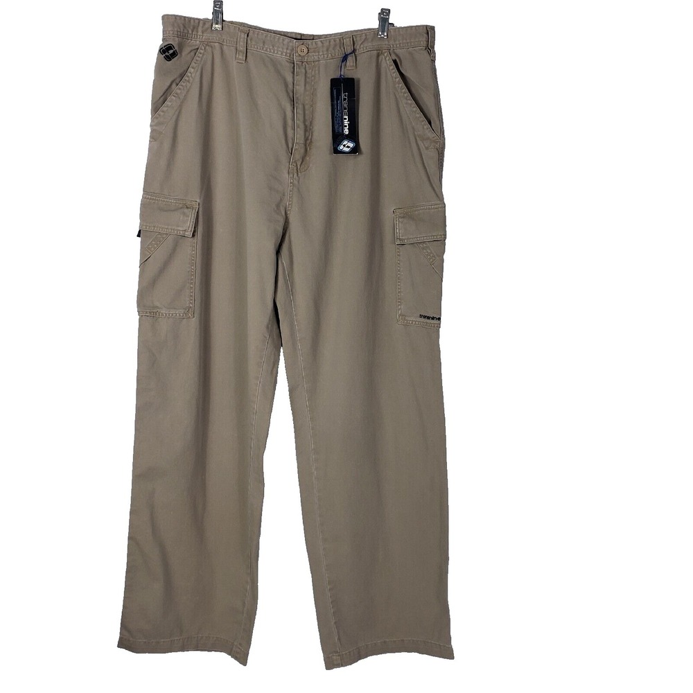Y2K TransNine‎ Khaki Cargo Skater Pants 38 x 32